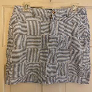 Cape madras skirt